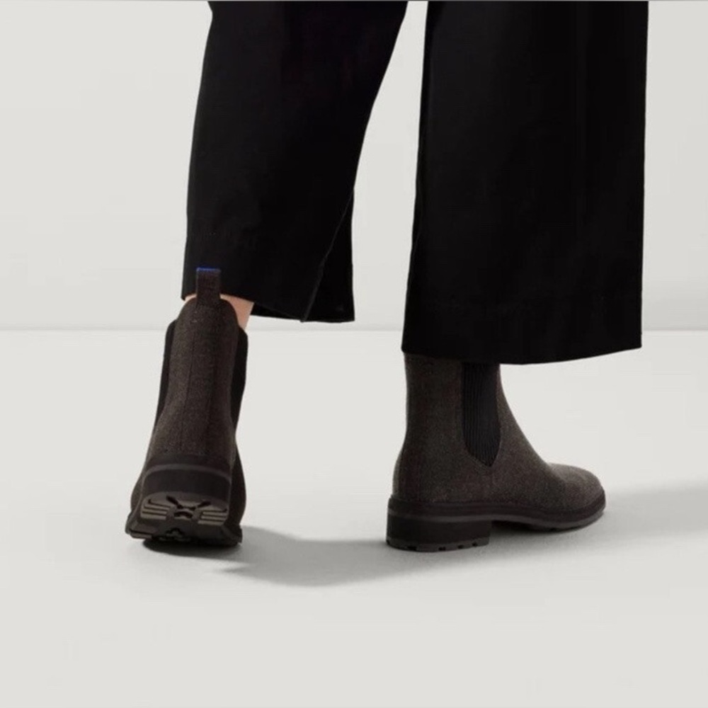 Rothy’s The Lug Boot - Graphite Brown - Picture 2 of 15